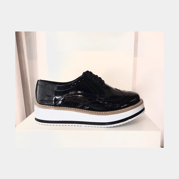 Black Platform Shoes  ❤️FIRM PRICE - Picture 1 of 3